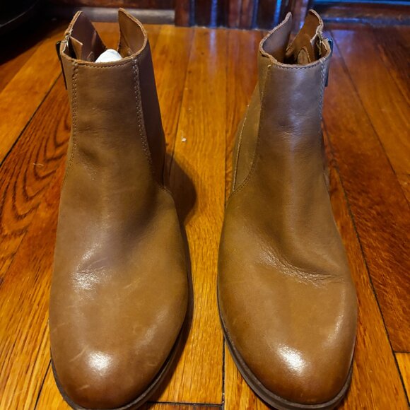 Lucky Brand Leather Pedera Boot in Toffee Brown Size 8.5 - Picture 2 of 10